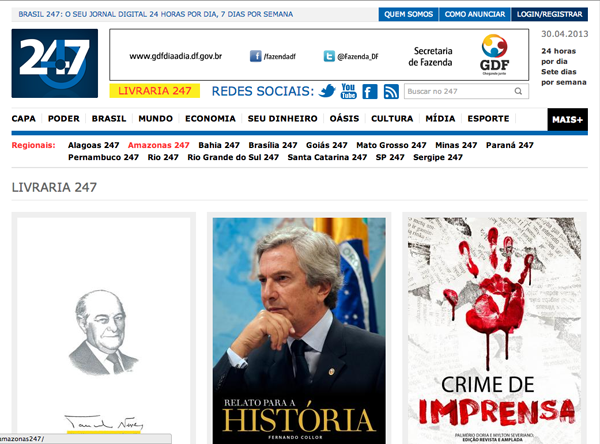 Turning news into books: Brasil 247 introd