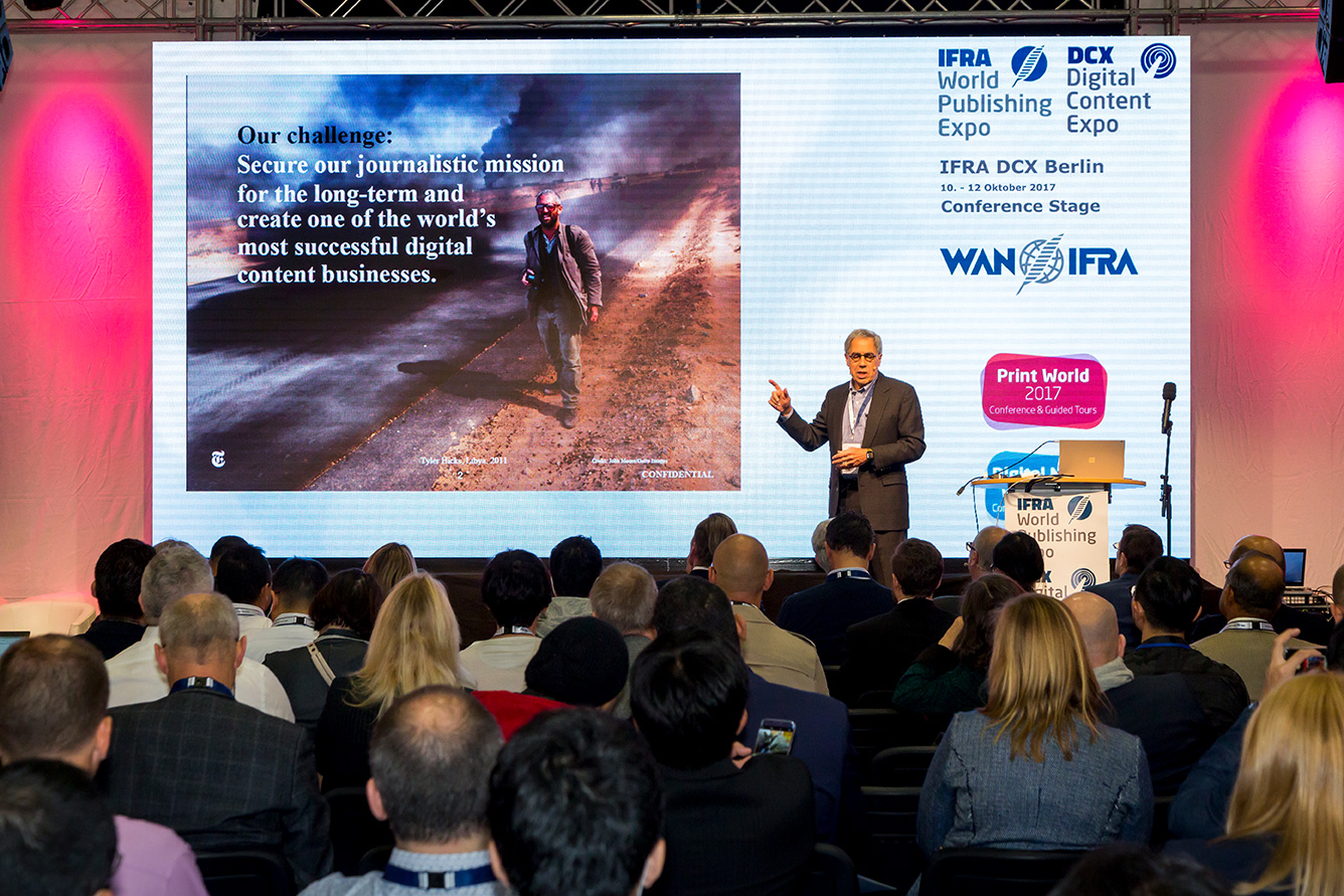 The Digital Content Expo 2018: WAN-IFRA Pr